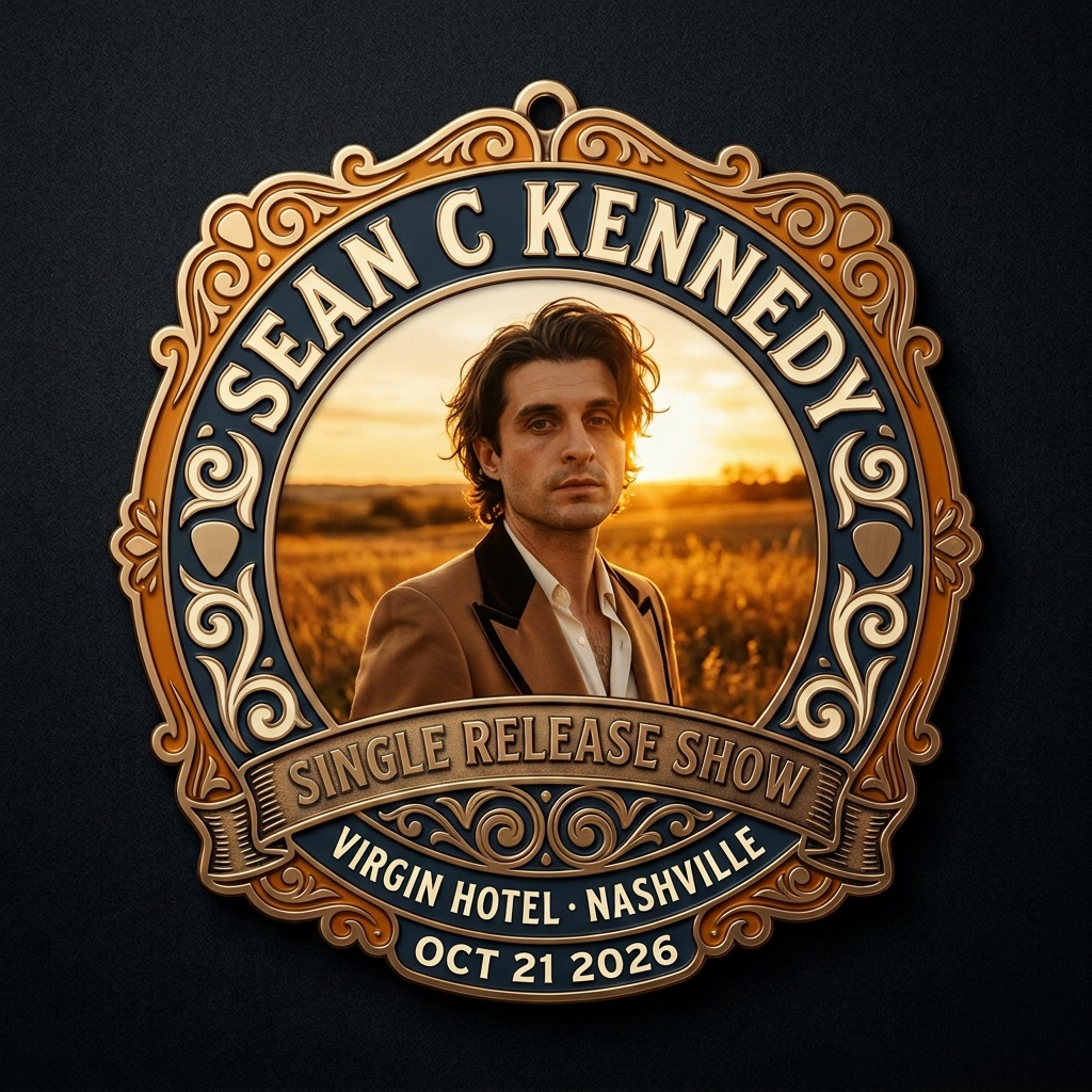 Sean C Kennedy Single Release Show · Virgin Hotel Nashville collectible badge