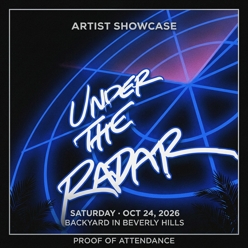 Under the Radar showcase digital collectible badge